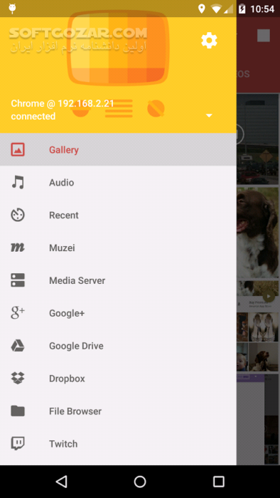دانلود AllCast Premium 3.0.1.6 for Android +4.0 - دانلود نمایش تصاویر در تلویزیون برای اندروید - سافت گذر