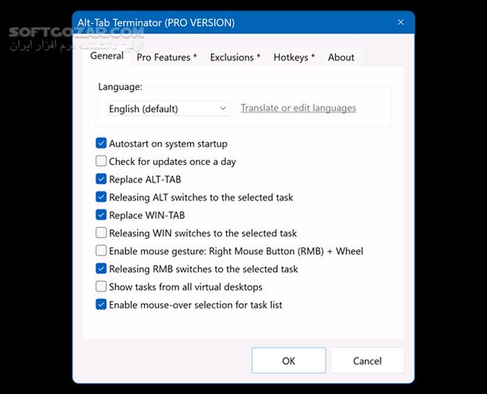 دانلود Alt-Tab Terminator Pro 6.8 - دانلود مدیریت پنجره‌های باز ویندوز - سافت گذر
