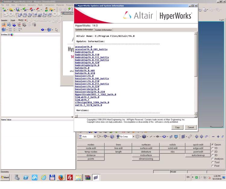 دانلود Altair HWDesktop + Solvers 2022.2.0 / 2021.2.0 / 2019.1.6 - دانلود مش بندی و تحلیل - سافت گذر