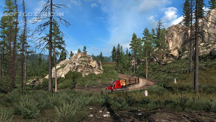 دانلود American Truck Simulator – Kansas + Update v1.49.3.1 - دانلود بازی شبیه ساز کامیون - سافت گذر