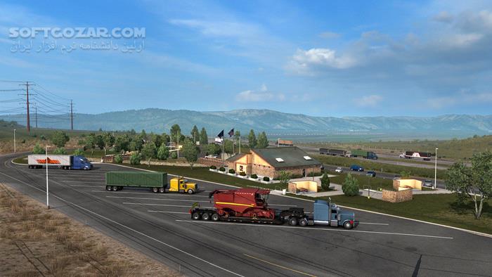 دانلود American Truck Simulator – Kansas + Update v1.49.3.1 - دانلود بازی شبیه ساز کامیون - سافت گذر