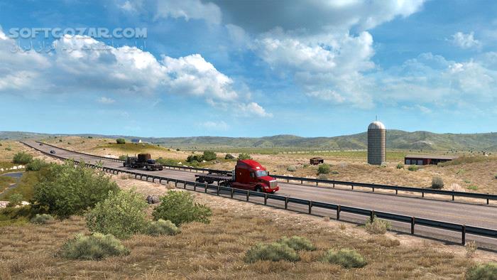 دانلود American Truck Simulator – Kansas + Update v1.49.3.1 - دانلود بازی شبیه ساز کامیون - سافت گذر