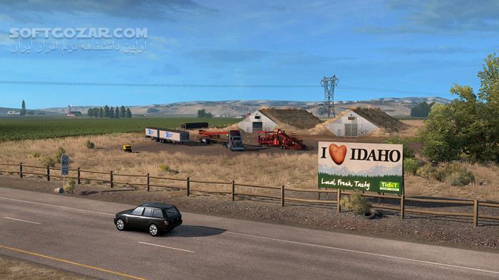 دانلود American Truck Simulator – Kansas + Update v1.49.3.1 - دانلود بازی شبیه ساز کامیون - سافت گذر