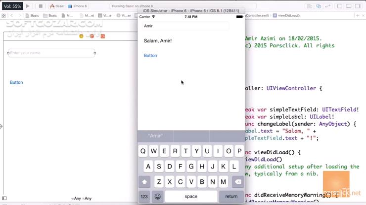دانلود آموزش فارسی ساخت اپ برای iOS - دانلود آموزش ساخت اپلیکیشن iOS - سافت گذر
