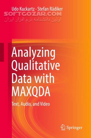 Analyzing qualitative and mixed methods data with MAXQDA software تصاویر نرم افزار  - سافت گذر