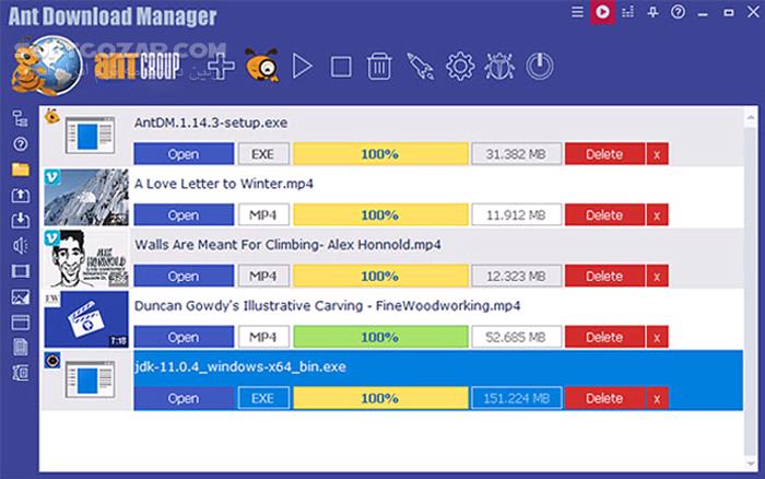 دانلود Ant Download Manager Pro 2.11.1.87177-87178 - دانلود مدیریت دانلود - سافت گذر