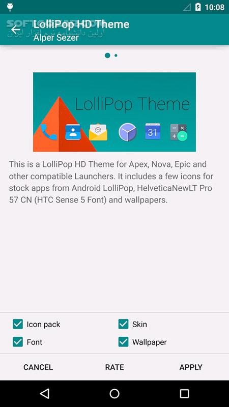 دانلود Apex Launcher Pro 4.9.25 for Android +4.0 - دانلود لانچر ساده اندروید برای اندروید - سافت گذر