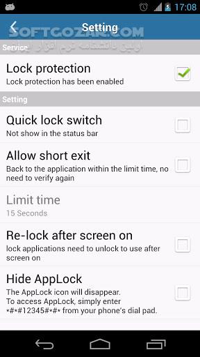 دانلود AppLock 3.0 for Android +2.1 - دانلود قفل گذاری بر روی برنامه ها با امکانات خاص برای اندروید - سافت گذر