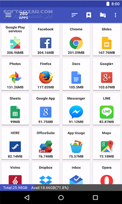 دانلود AppMgr Pro III 5.74 for Android +4.1 - دانلود مدیریت اپ برای اندروید - سافت گذر