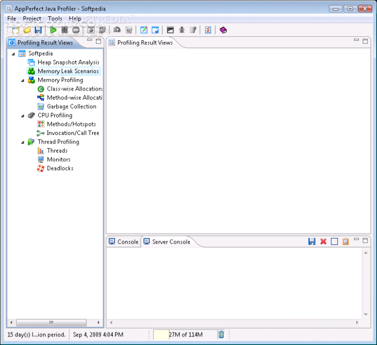 دانلود AppPerfect Java Profiler 14.5.0.20150602-4143 x86/x64/Linux - دانلود نرم افزار تشخیص خطا در برنامه نویسی - سافت گذر