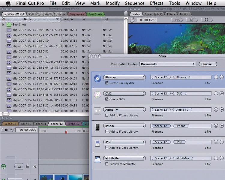 دانلود Apple Final Cut Pro 10.6.3 / Motion 5.6.1 / Compressor 4.6.1 / motionVFX Pack / Effects & Plugins Collection - دانلود فاینال کات - سافت گذر