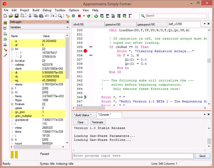 دانلود Approximatrix Simply Fortran 3.32.4015 - دانلود برنامه نویسی و محاسبات عددی با فرترن - سافت گذر