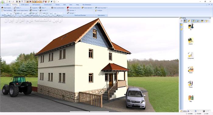 دانلود Ashampoo 3D CAD Architecture 10.0.1 - دانلود نقشه کشی پبشرفته - سافت گذر