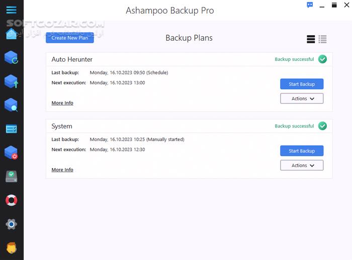 دانلود Ashampoo Backup Pro 25.03 - دانلود بکاپ گیری از ویندوز - سافت گذر