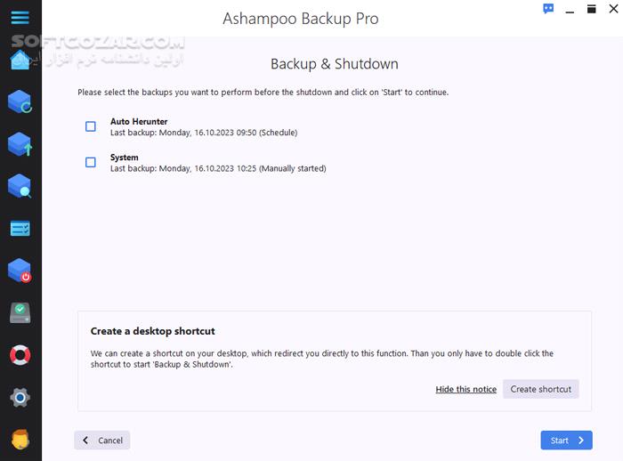 دانلود Ashampoo Backup Pro 25.03 - دانلود بکاپ گیری از ویندوز - سافت گذر