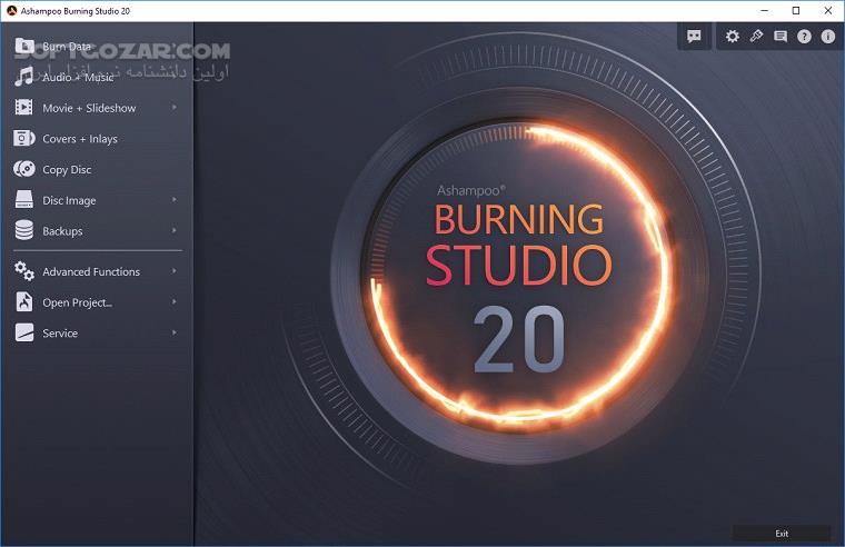 دانلود Ashampoo Burning Studio 25.0.2 / 24.0.6 / 23.0.12 / 22.0.8 / 21.11.5 - دانلود ساخت و رایت دیسک آشامپو - سافت گذر