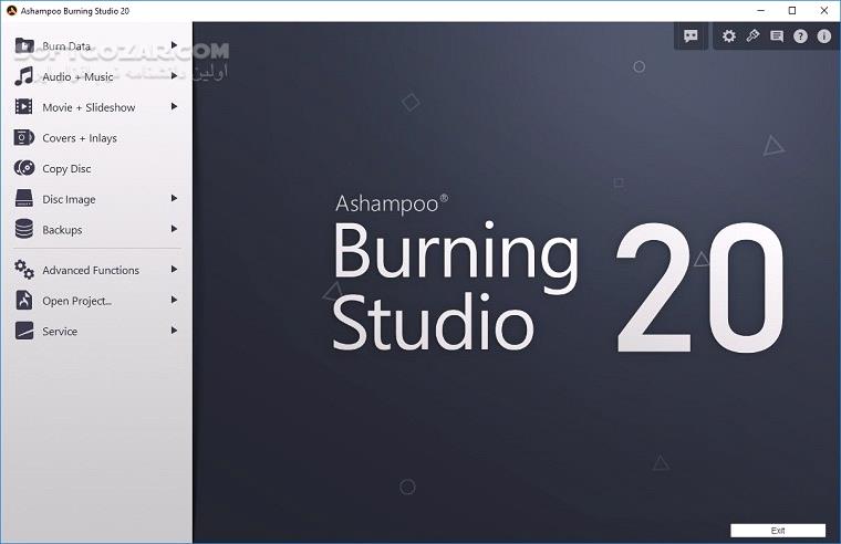 دانلود Ashampoo Burning Studio 25.0.2 / 24.0.6 / 23.0.12 / 22.0.8 / 21.11.5 - دانلود ساخت و رایت دیسک آشامپو - سافت گذر
