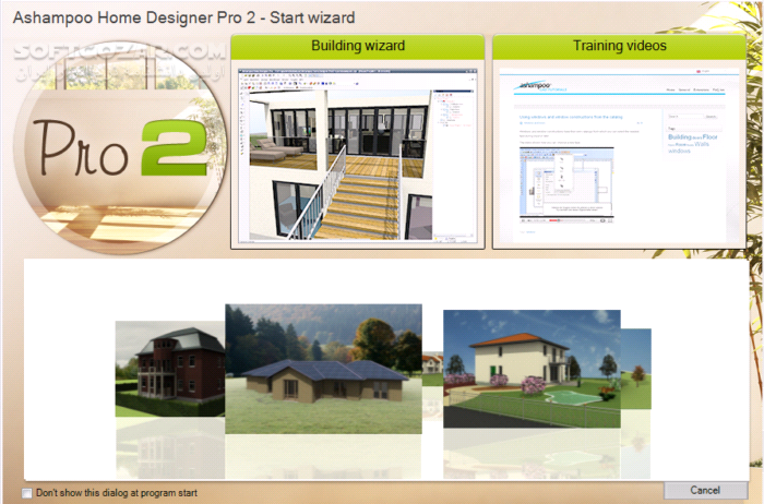 دانلود Ashampoo Home Design 8.0.1 / 6.0.0 / 5.0.0 - دانلود استودیو طراحی قدرتمند Ashampoo برای نماهای داخلی و خارجی - سافت گذر