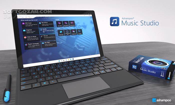 دانلود Ashampoo Music Studio 11.0.2 - دانلود مدیریت، پخش و ویرایش فایل‌های موسیقی و صوتی - سافت گذر