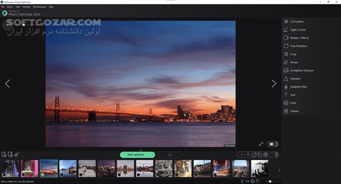 دانلود Ashampoo Photo Optimizer 10.0.4 (x64) - دانلود افزایش کیفیت عکس - سافت گذر