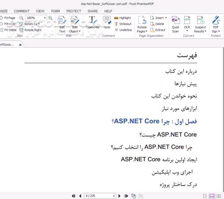 دانلود ASP.Net Core برای بازار کار - دانلود کتاب ای اس پی دات نت برای بازار کار - سافت گذر