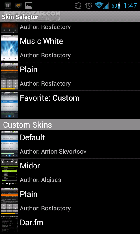 دانلود Astro Player 3.4 for Android +3.2 - دانلود پلیر صوتی و تصویری برای اندروید - سافت گذر