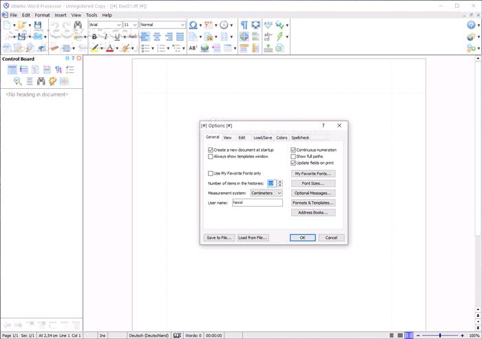 دانلود Atlantis Word Processor 4.4.5.3 - دانلود پردازشگر متن - سافت گذر