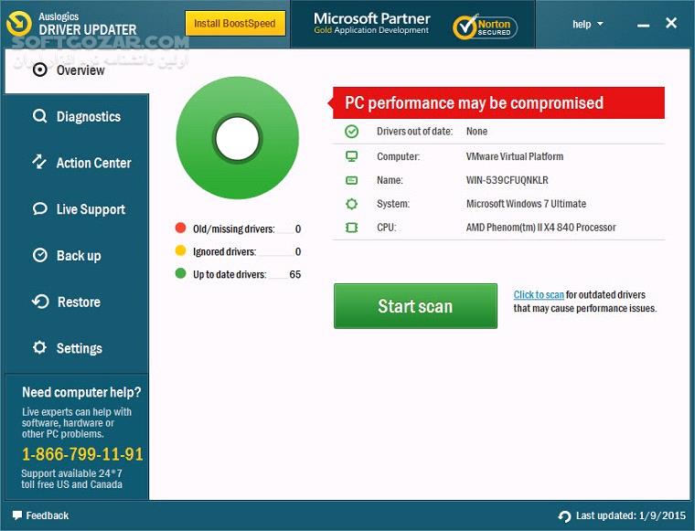 دانلود Auslogics Driver Updater 2.0.1.1 - دانلود آپدیت درایور - سافت گذر