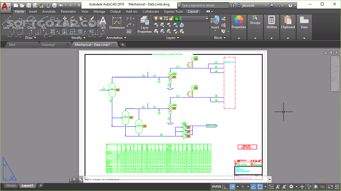 دانلود Autodesk AutoCAD Mechanical 2025 / 2024 / 2022.0.1 / 2021.0.1 / 2020.0.1 / 2019.1 - دانلود اتوکد مکانیکال - سافت گذر