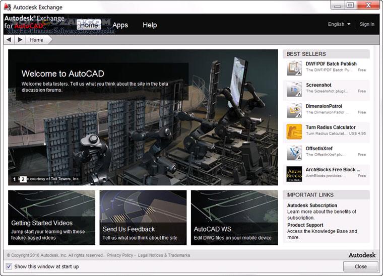 دانلود Autodesk AutoCAD 2012 SP2 x86/x64 - دانلود نسخه 2012 قدرتمندترین برنامه نقشه‌کشی ویرایش 32 بیتی و 64 بیتی - سافت گذر