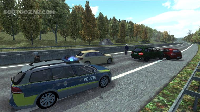 دانلود Autobahn Police Simulator - دانلود بازی شبیه‌ساز پلیس اتوبان - پلیس راهنمایی و رانندگی - سافت گذر