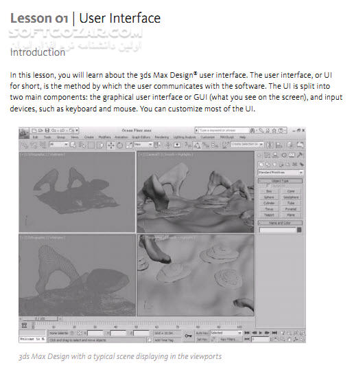 دانلود Learning Autodesk 3ds Max Design 2010 - دانلود کتاب آموزش اتودسک 3دی مکس دیزاین 2010 - سافت گذر