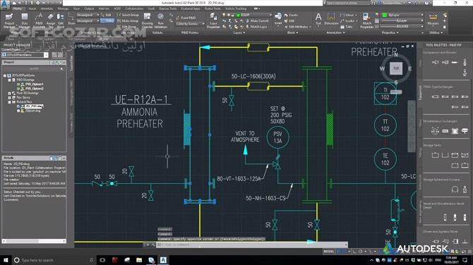 دانلود Autodesk AutoCAD Plant 3D 2025 / 2024 / 2022.1.1 / 2021.1.1 / 2020.1 / 2019.2 - دانلود اتوکد پلنت تری دی - سافت گذر