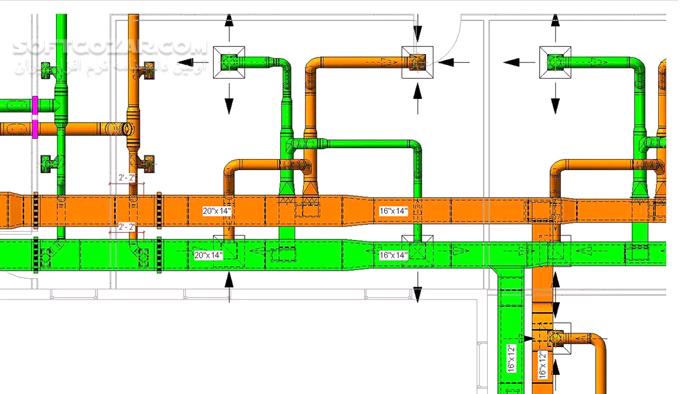 دانلود Autodesk Fabrication CAMduct 2025 - دانلود طراحی کانال تهویه مطبوع - سافت گذر