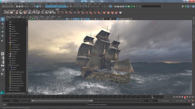 دانلود Autodesk Maya 2025 / 2024 / 2023.3 / 2022.3 / 2020.4 / 2019.3.1 / macOS - دانلود انیمیشن سازی اتودسک مایا - سافت گذر