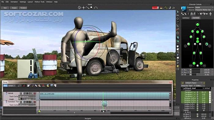 دانلود Autodesk MotionBuilder 2025 - دانلود انیمیشن سازی - سافت گذر