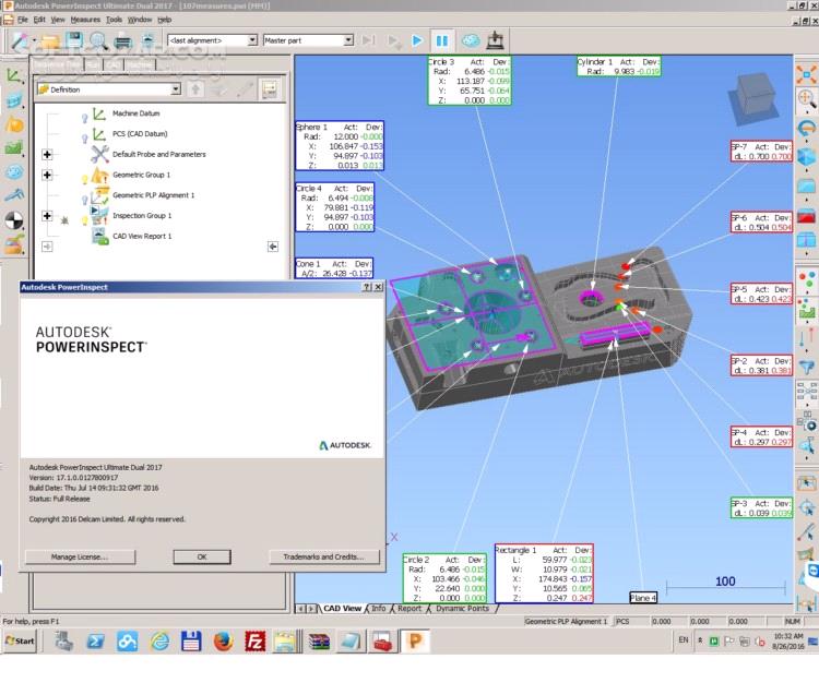 دانلود Autodesk PowerInspect Ultimate 2022.0.1 / 2021 / 2020.1.1 / 2018.2.3 - دانلود اتودسک پاور اینسپکت مترولوژی و اندازه‌گیری سه بعدی قطعات صنعتی - سافت گذر