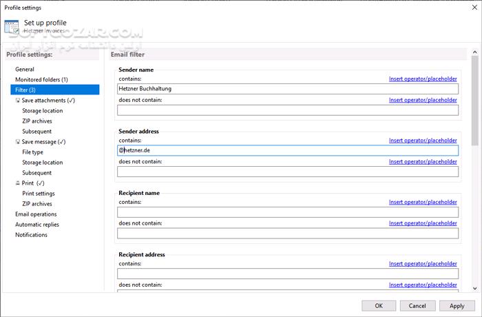 دانلود Automatic Email Processor 3.6.0 - دانلود مدیریت ایمیل - سافت گذر