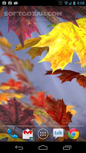 دانلود Autumn Tree 1.4 for Android +2.2 - دانلود برگهای پاییزی برای اندروید - سافت گذر