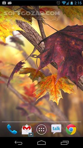 دانلود Autumn Tree 1.4 for Android +2.2 - دانلود برگهای پاییزی برای اندروید - سافت گذر