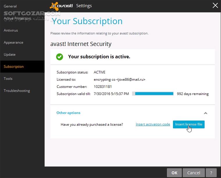 Avast Premium Security 23 2 6053 build 23 2 7961 776 AntiVirus Free تصاویر نرم افزار  - سافت گذر