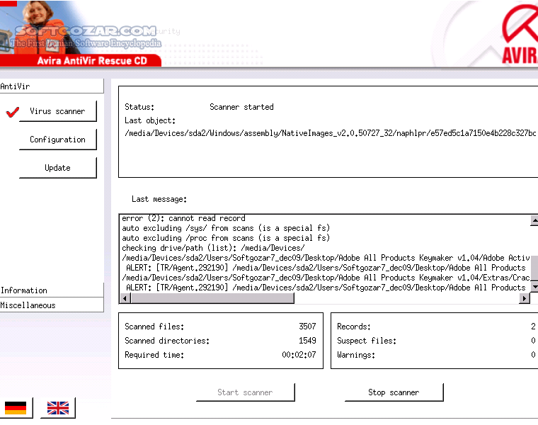 دانلود Avira Rescue System 2024.12 [Rescue Disk] - دانلود اویرا دیسک نجات - سافت گذر