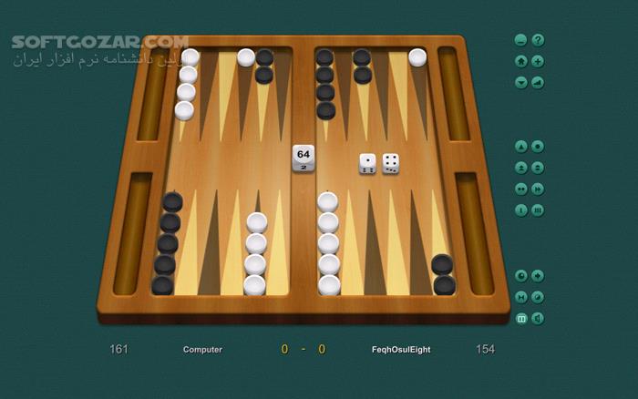 Backgammon Classic v7 2 تصاویر نرم افزار  - سافت گذر