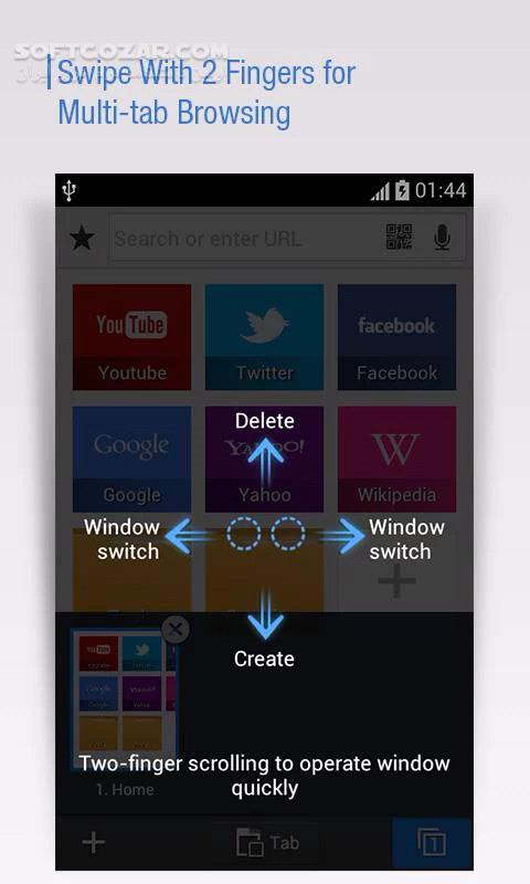 دانلود DU Browser 6.4.0.4 / HD 1.9.0.2 for Android +2.3 - دانلود مرورگر اینترنت برای اندروید - سافت گذر