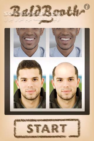 دانلود BaldBooth 2.4 for Android +2.3 - دانلود موهای سر خود را بتراشید! برای اندروید - سافت گذر