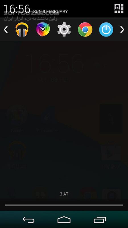 دانلود Bar Launcher 1.7.2 for Android +4.0 - دانلود لانچر نوار اطلاع رسانی برای اندروید - سافت گذر