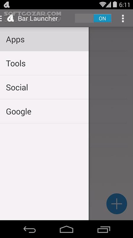 دانلود Bar Launcher 1.7.2 for Android +4.0 - دانلود لانچر نوار اطلاع رسانی برای اندروید - سافت گذر
