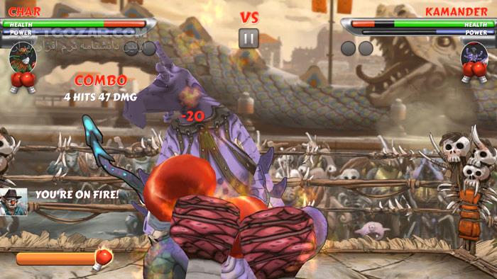 دانلود Beast Boxing Turbo - دانلود بازی مسابقات بوکس هیولاها - سافت گذر