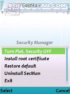 دانلود BiNPDA Security Manager 1.10 - دانلود ابزار ساین (Sign) یا هک کردن گوشی های سیمبین سری 60 ورژن 3 جهت نصب نرم افزار کرک شده برای اندروید - سافت گذر