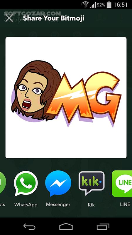 دانلود Bitmoji 11.79.0.9763 for Android +5.0 - دانلود ساخت شکلک برای اندروید - سافت گذر